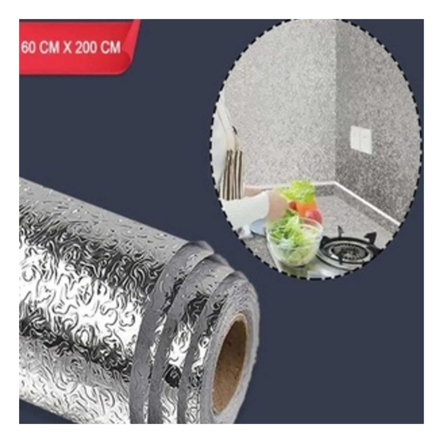 Aluminum Foil Paper Sticker